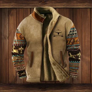 Victor - Veste Style Western Chaude Homme