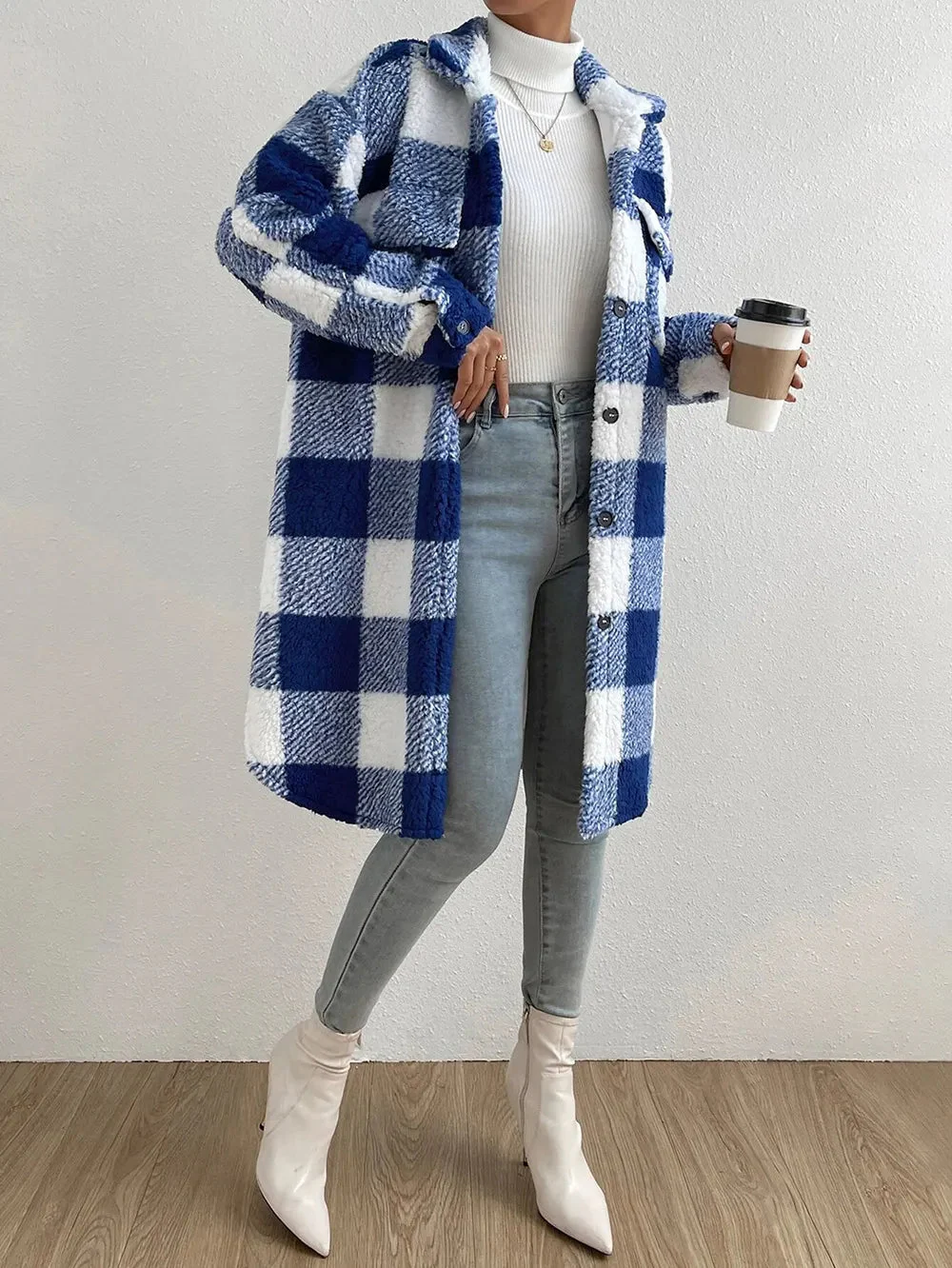 Elina - Manteau doux femme – Image 3