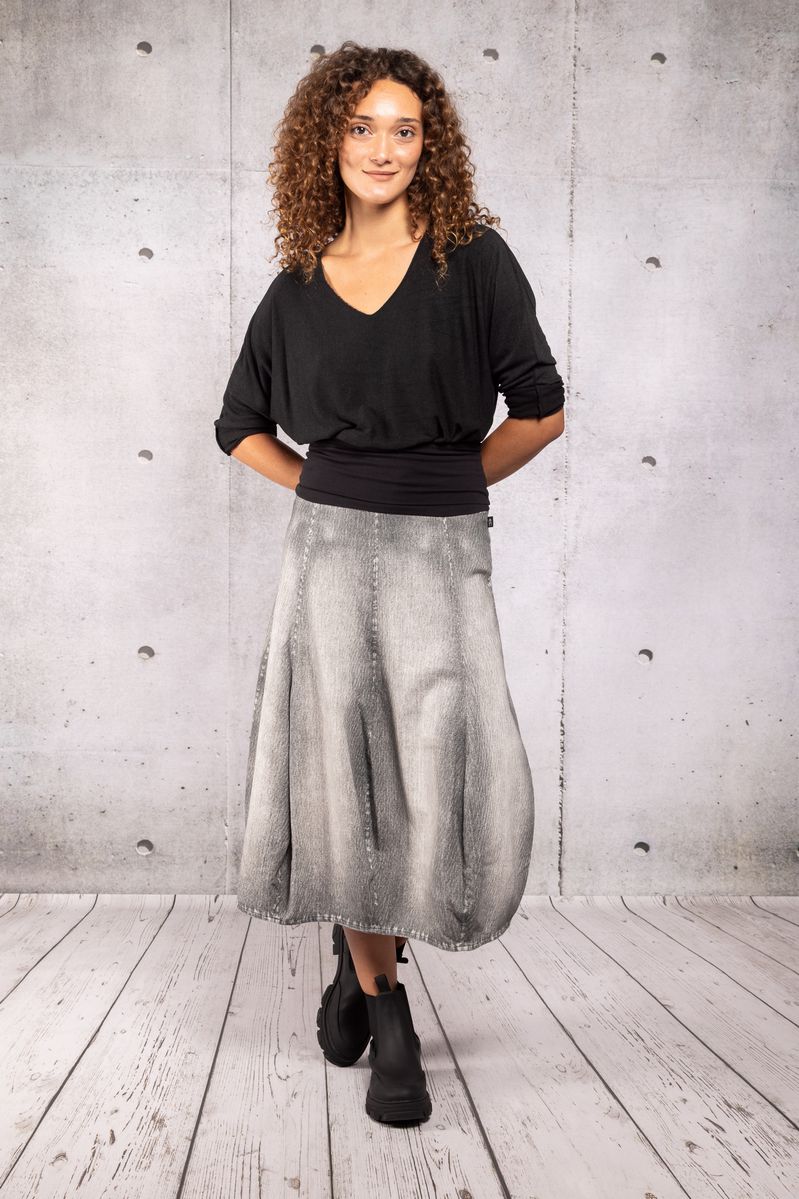 Jupe Helke Denim Print