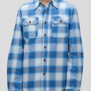 Chemise à carreaux en coton ultradoux - Ado garçon