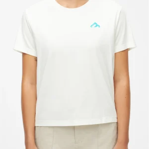 T-shirt boxy respirant en bambou et coton - Femme