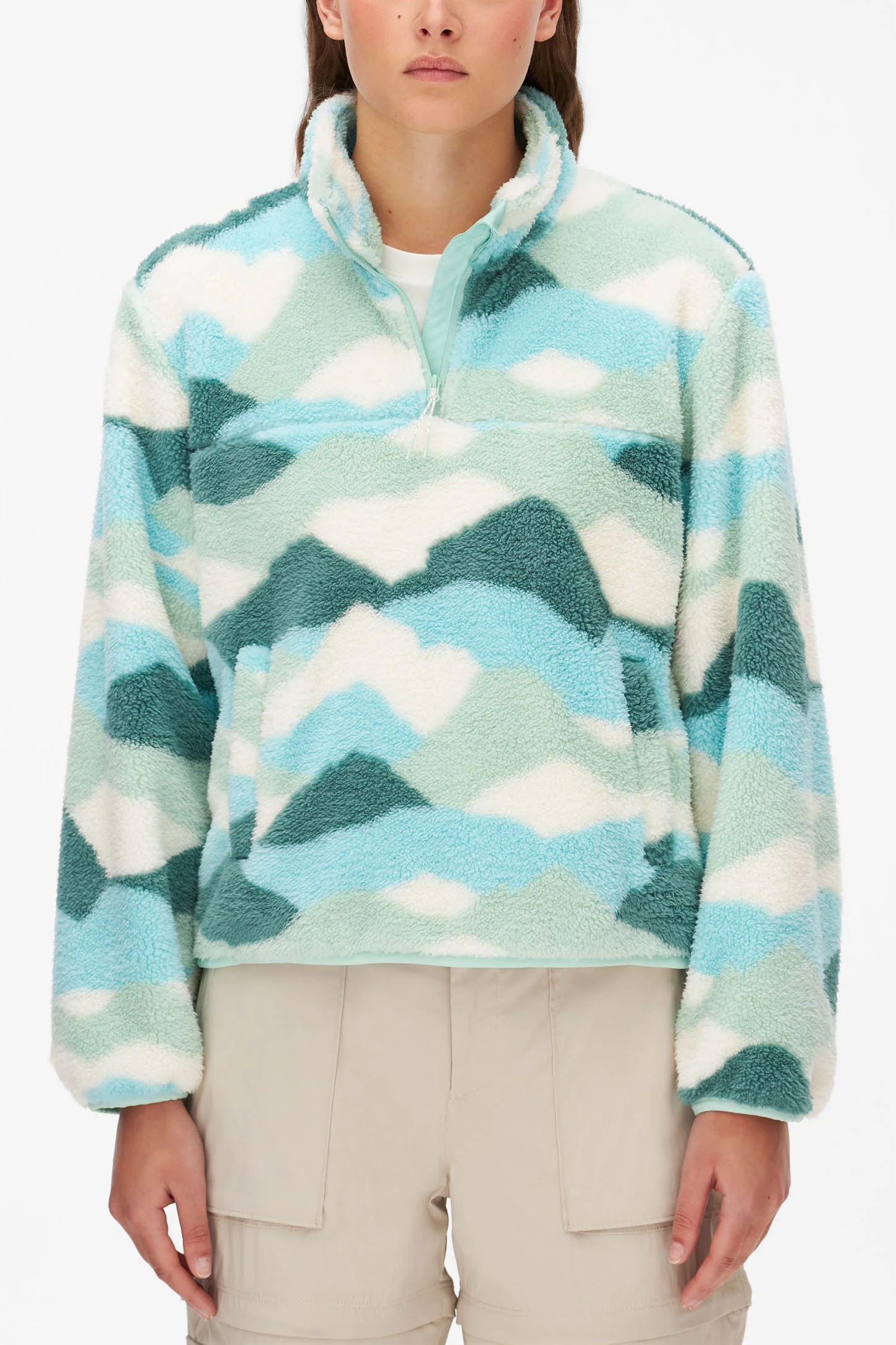 Chandail ultradoux en sherpa - Femme – Image 4