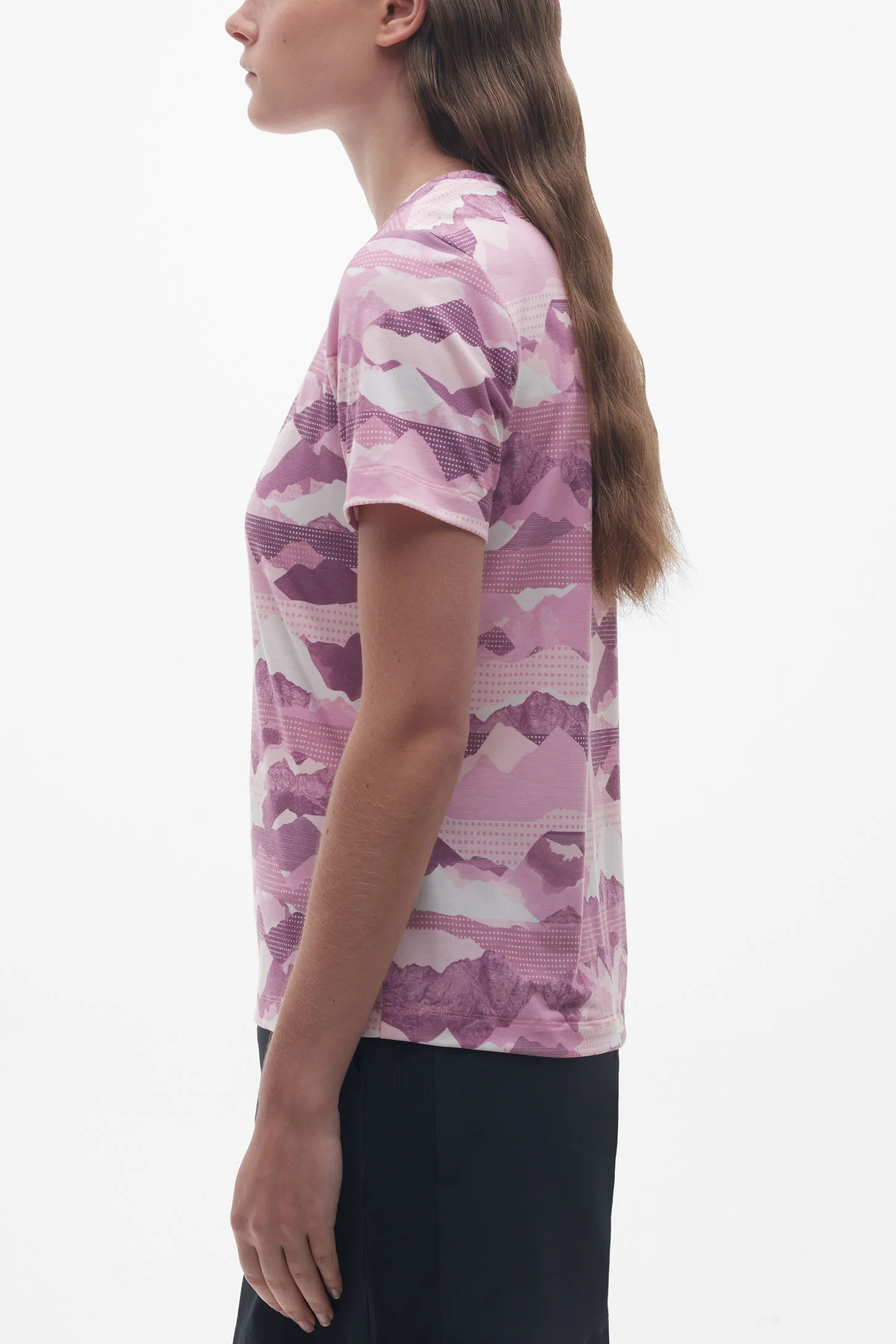 T-shirt col rond mérinos - Femme – Image 5