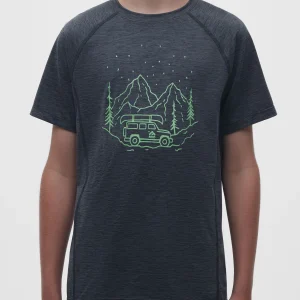 T-shirt col rond sport -Ado garçon