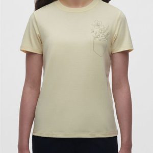 T-shirt col rond lyocell - Ado fille