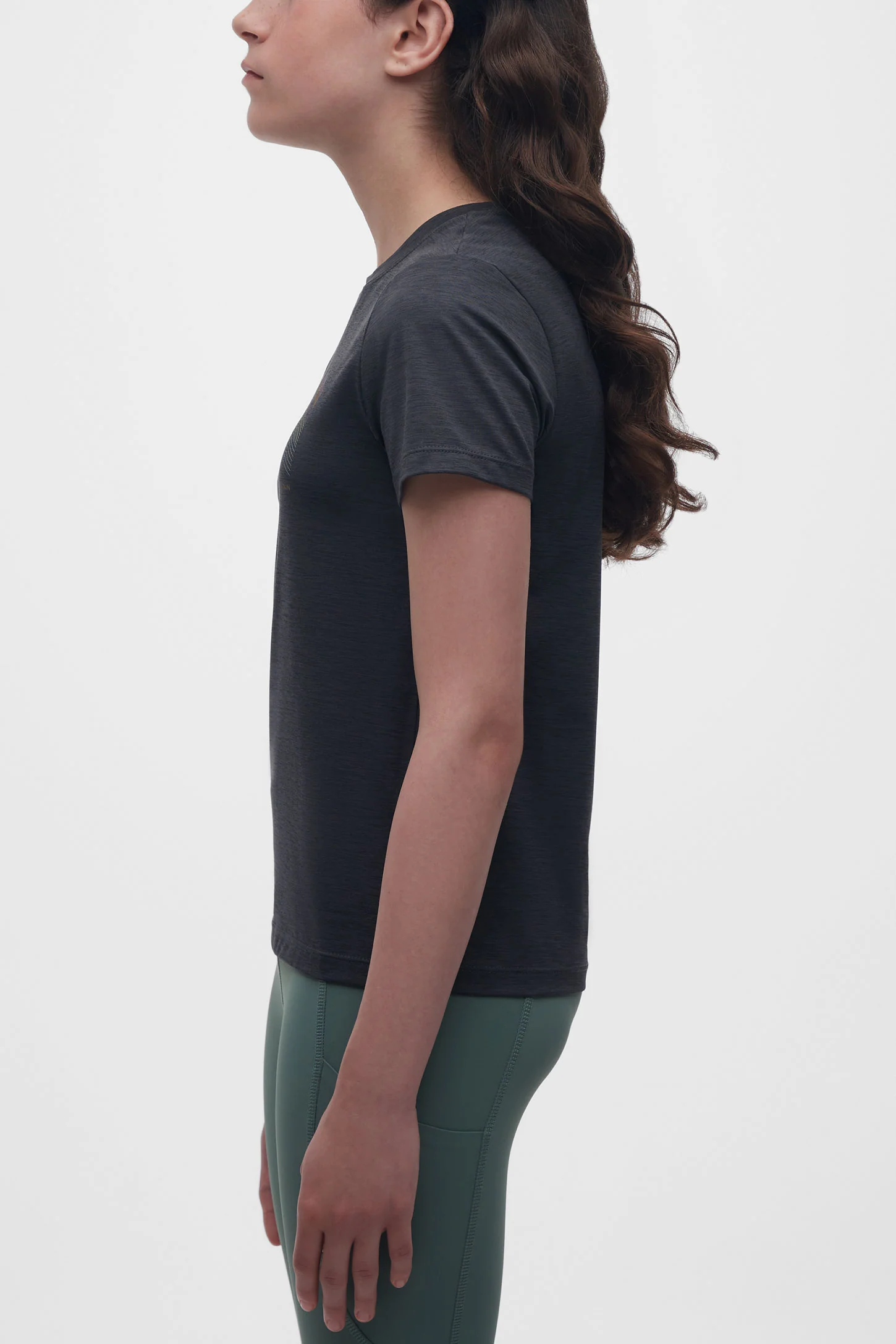 T-shirt col rond sport - Ado fille – Image 5