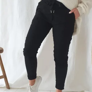 STRETCH JOGGER Pantalon - Noir
