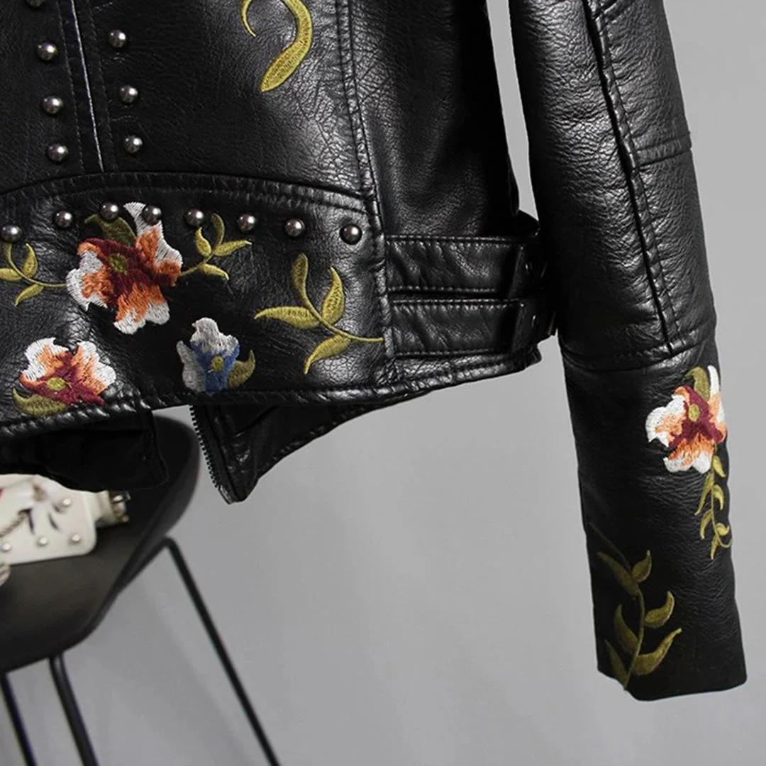 Camille - Manteau en cuir Femme – Image 7