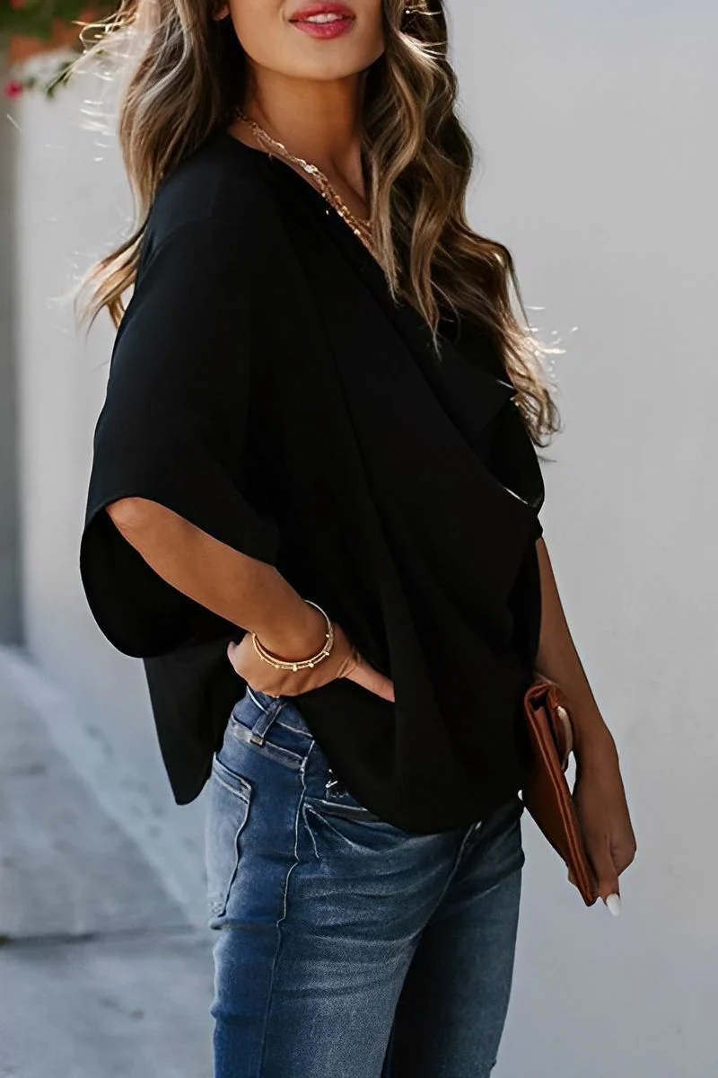 Mireille - Blouse Féminine En Tissu Léger Avec Coupe Raffinée – Image 8