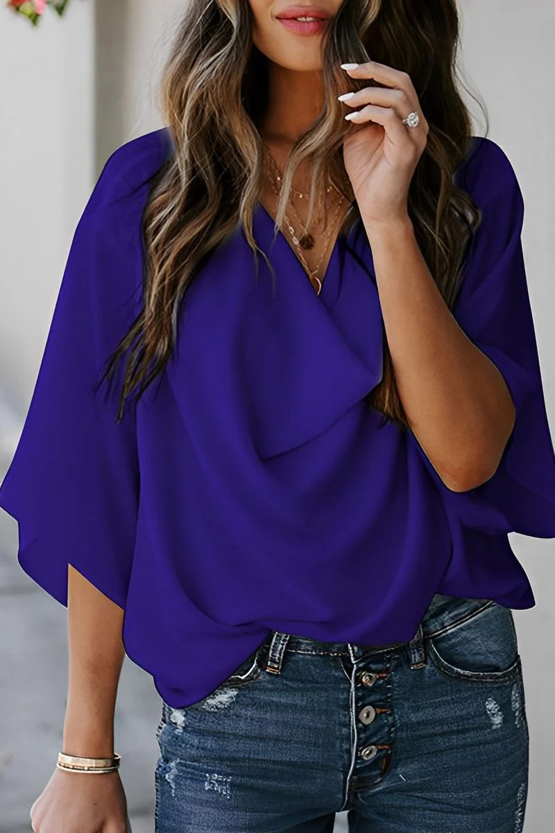 Mireille - Blouse Féminine En Tissu Léger Avec Coupe Raffinée – Image 5