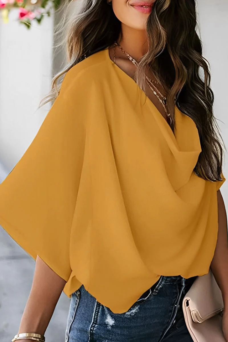 Mireille - Blouse Féminine En Tissu Léger Avec Coupe Raffinée – Image 4