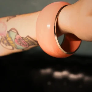Gros Bracelet Vintage Saumon