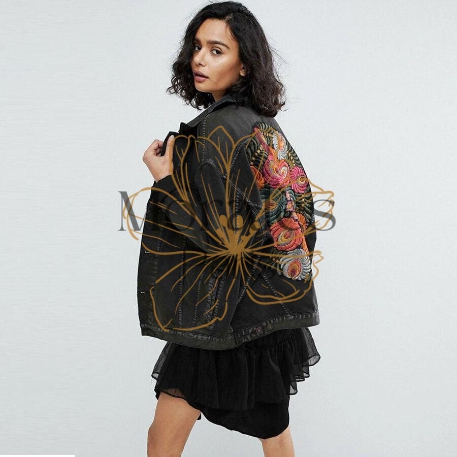 Veste en Jean Femme Bohème – Image 7