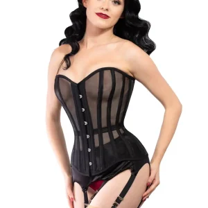 Pré-Commande : Corset Overbust en Maille - Rebel Madness