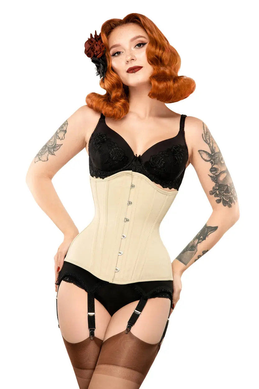 Pré-Commande : Corset Underbust Longline Basique - Rebel Madness – Image 2