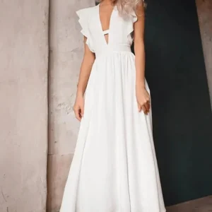 Robe Blanche Champêtre Chic