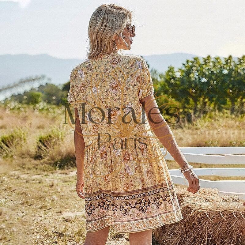 Robe courte bohème chic – Image 5