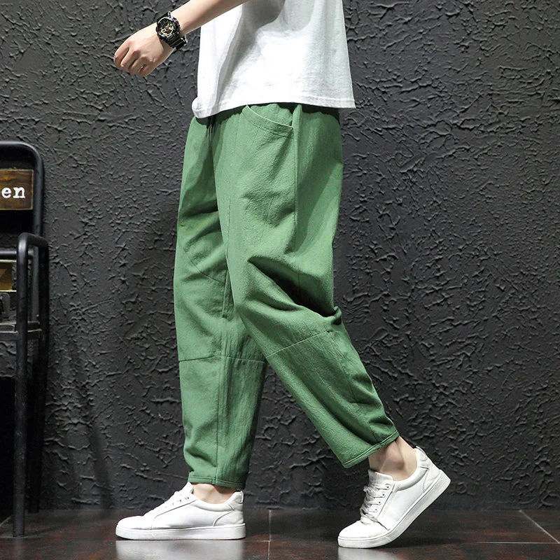Pantalon Japonais d’Été en Coton | Seiji
