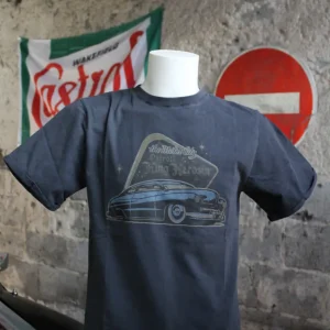 T-shirt Kustom Gris Detroit Greaser - King Kerosin