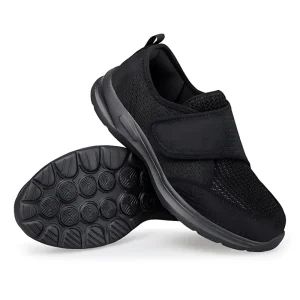 Chaussures Unisexe Noires Respirantes Confort Semelle Souple