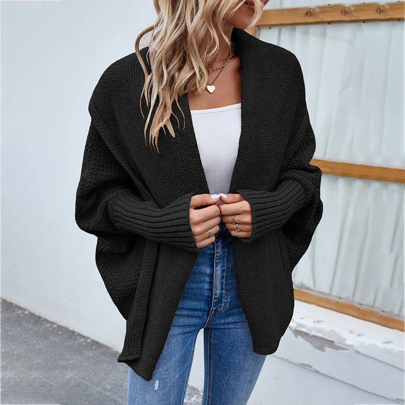 Aurore - Cardigan Tricoté Lâche Confort Femme – Image 4