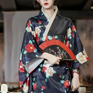 kimono femme japonais typique