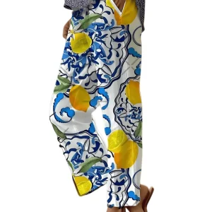 Pantalon exquis à lacets (Style 1)