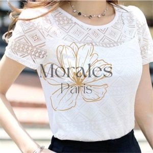 Blouse Bohème Chic Dentelle
