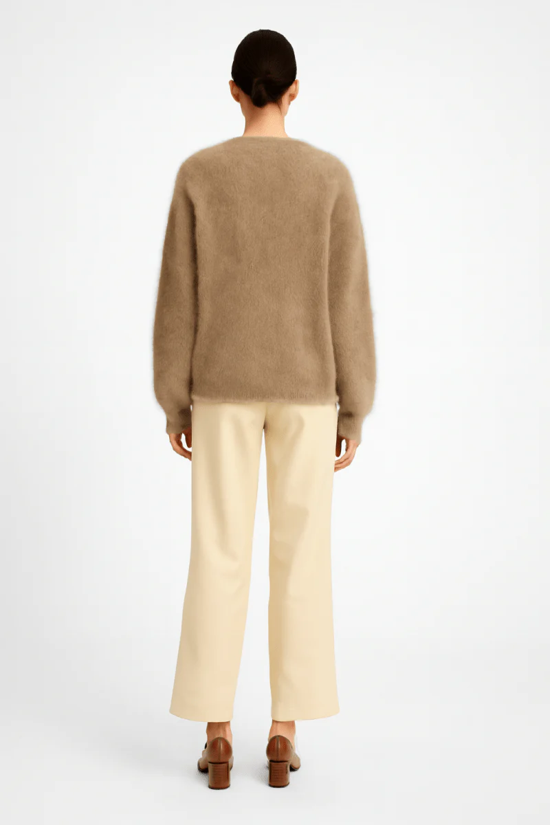 Pull cardigan à boutons à col en V pour femmes | Automne et hiver – Image 2