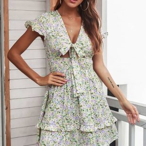 Robe Champêtre Chic Courte