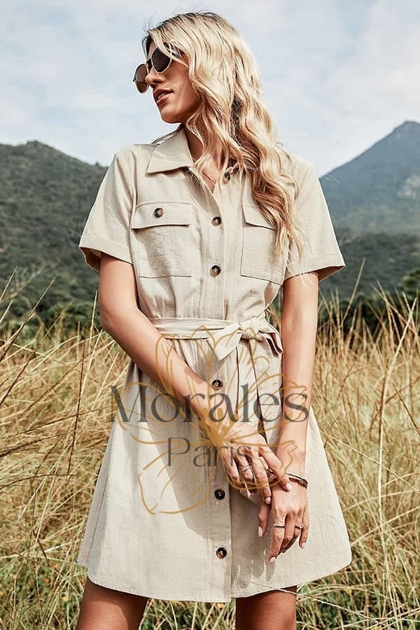 Robe Chemise Femme Champêtre – Image 4