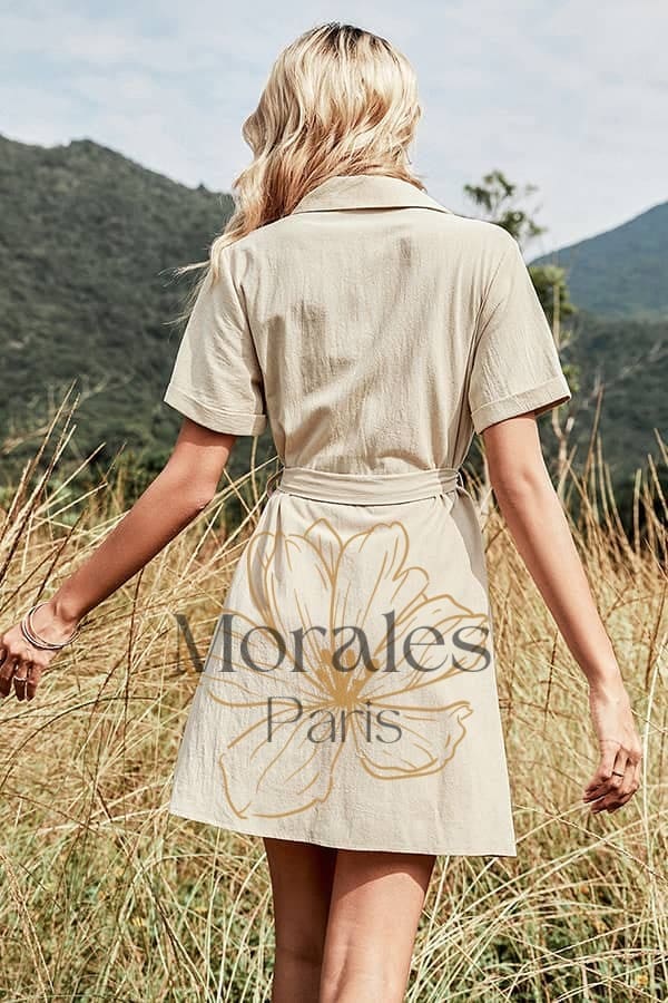 Robe Chemise Femme Champêtre – Image 5