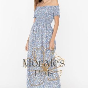 Robe Épaules Dénudées Bohème