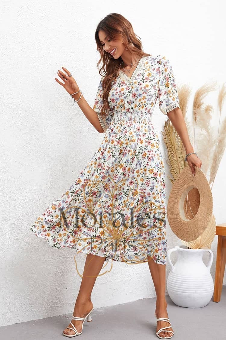 Robe Habillée Mariage Champêtre – Image 8