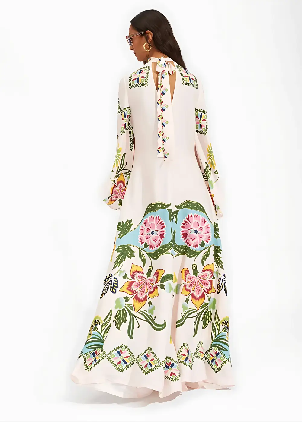 Robe Kimono Femme Jardin Botanique – Image 2