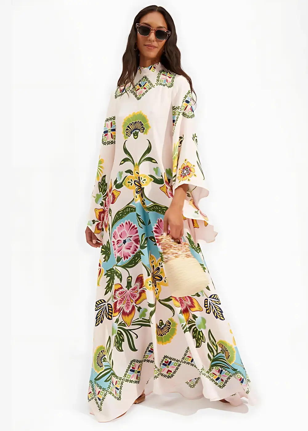 Robe Kimono Femme Jardin Botanique