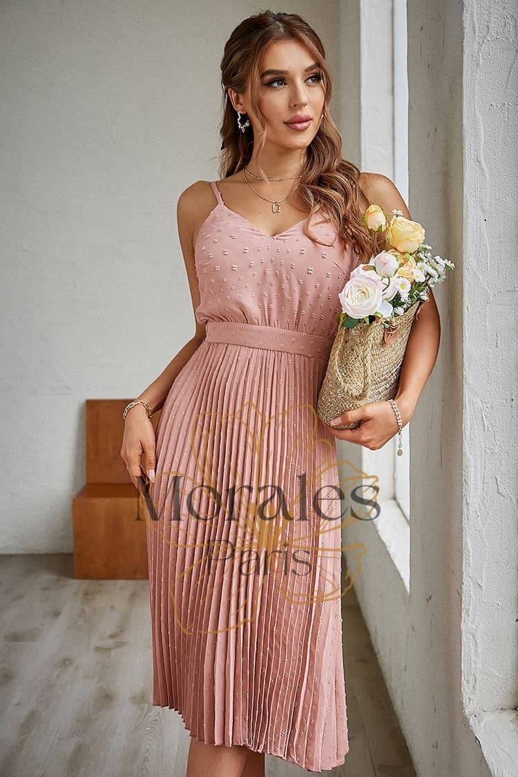 Robe Mi-Longue Pour Un Mariage Champêtre