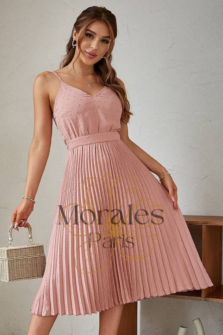 Robe Mi-Longue Pour Un Mariage Champêtre – Image 3