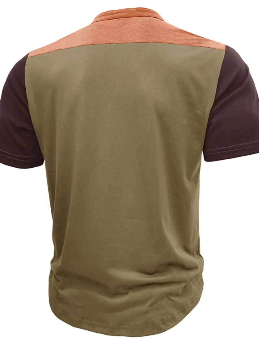 T-shirt homme basique coton extensible pour usage quotidien – Image 5