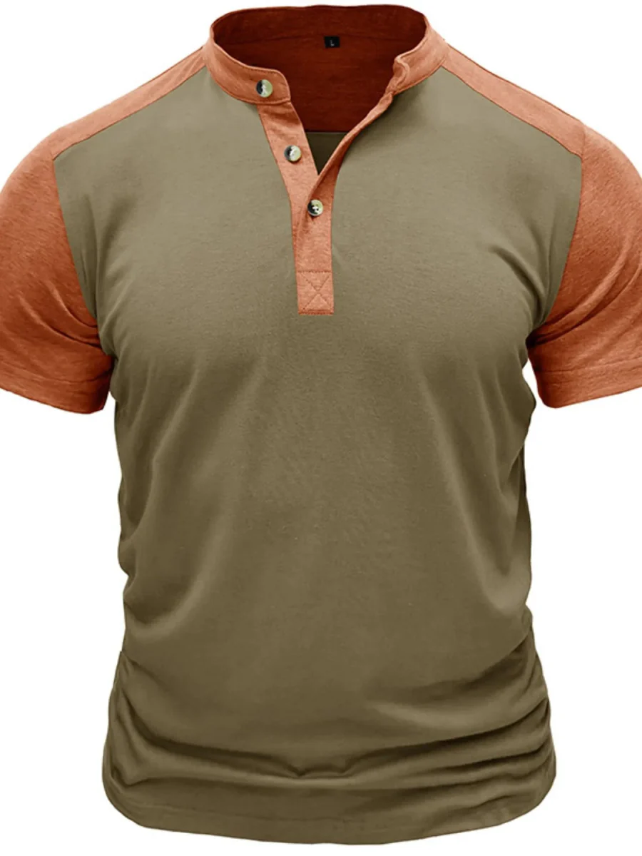 T-shirt homme basique coton extensible pour usage quotidien – Image 4