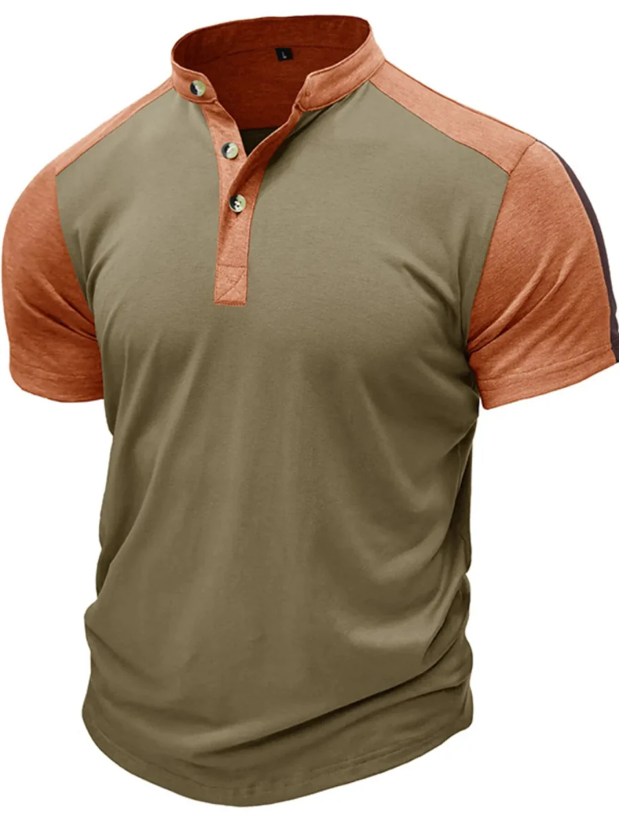 T-shirt homme basique coton extensible pour usage quotidien – Image 7