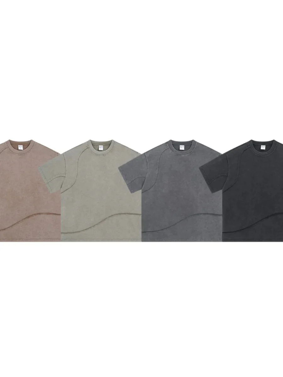 T-shirt homme basique coupe ample pour style décontracté – Image 9