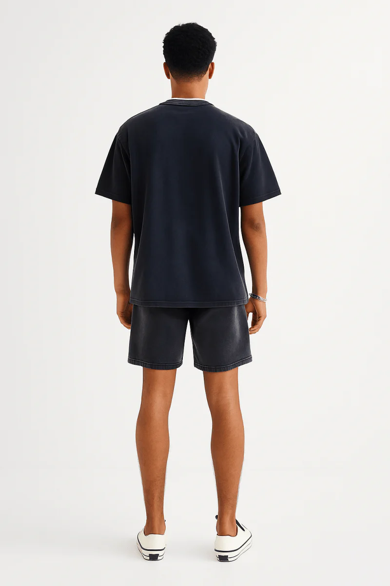 T-shirt homme basique coupe ample pour style décontracté – Image 2